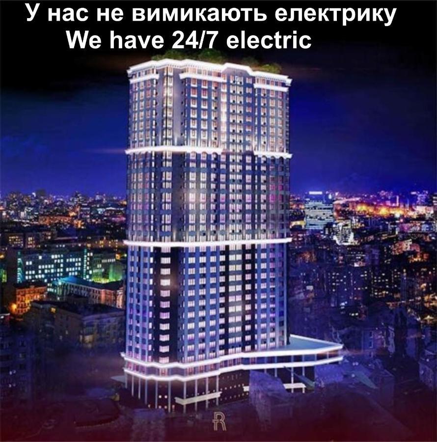 Royal Tower Residence Big Vip Apartment In Center Floor 27 Κίεβο Εξωτερικό φωτογραφία