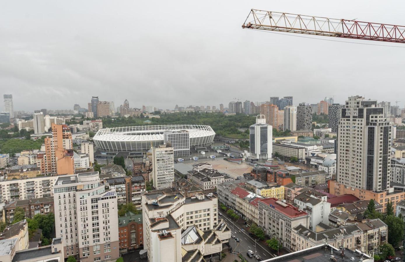 Royal Tower Residence Big Vip Apartment In Center Floor 27 Κίεβο Εξωτερικό φωτογραφία