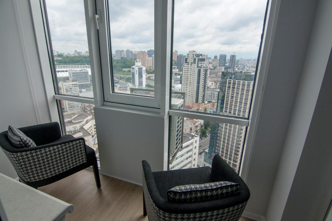 Royal Tower Residence Big Vip Apartment In Center Floor 27 Κίεβο Εξωτερικό φωτογραφία